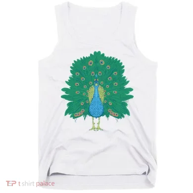 Peacock Bird Tank Top