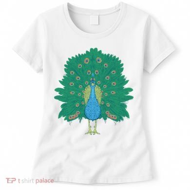 Peacock Bird Women's T-Shirt