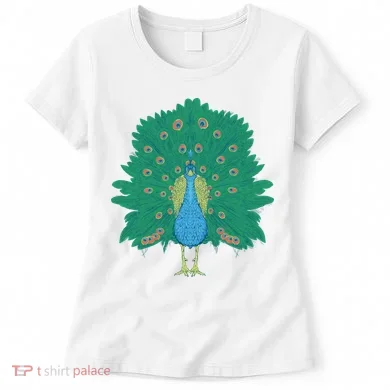 Peacock Bird Women's T-Shirt