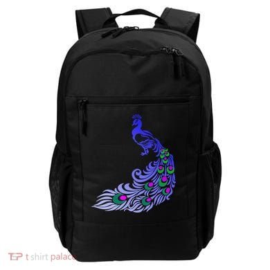Peacock Colorful Illustration Backpack