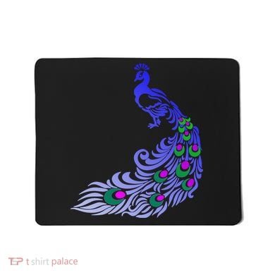 Peacock Colorful Illustration Mousepad