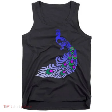 Peacock Colorful Illustration Tank Top