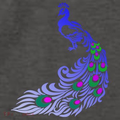 Peacock Colorful Illustration Vector Backpack