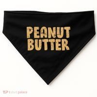 Peanut Butter Matching USA-Made Doggie Bandana thumb 0