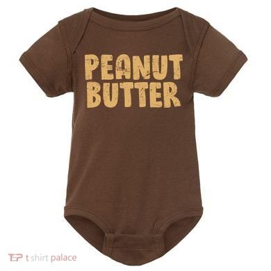 Peanut Butter Matching Baby Bodysuit