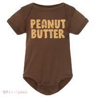 Peanut Butter Matching Baby Bodysuit thumb 0