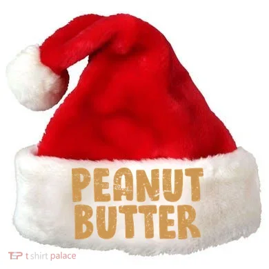 Peanut Butter Matching Santa Hat