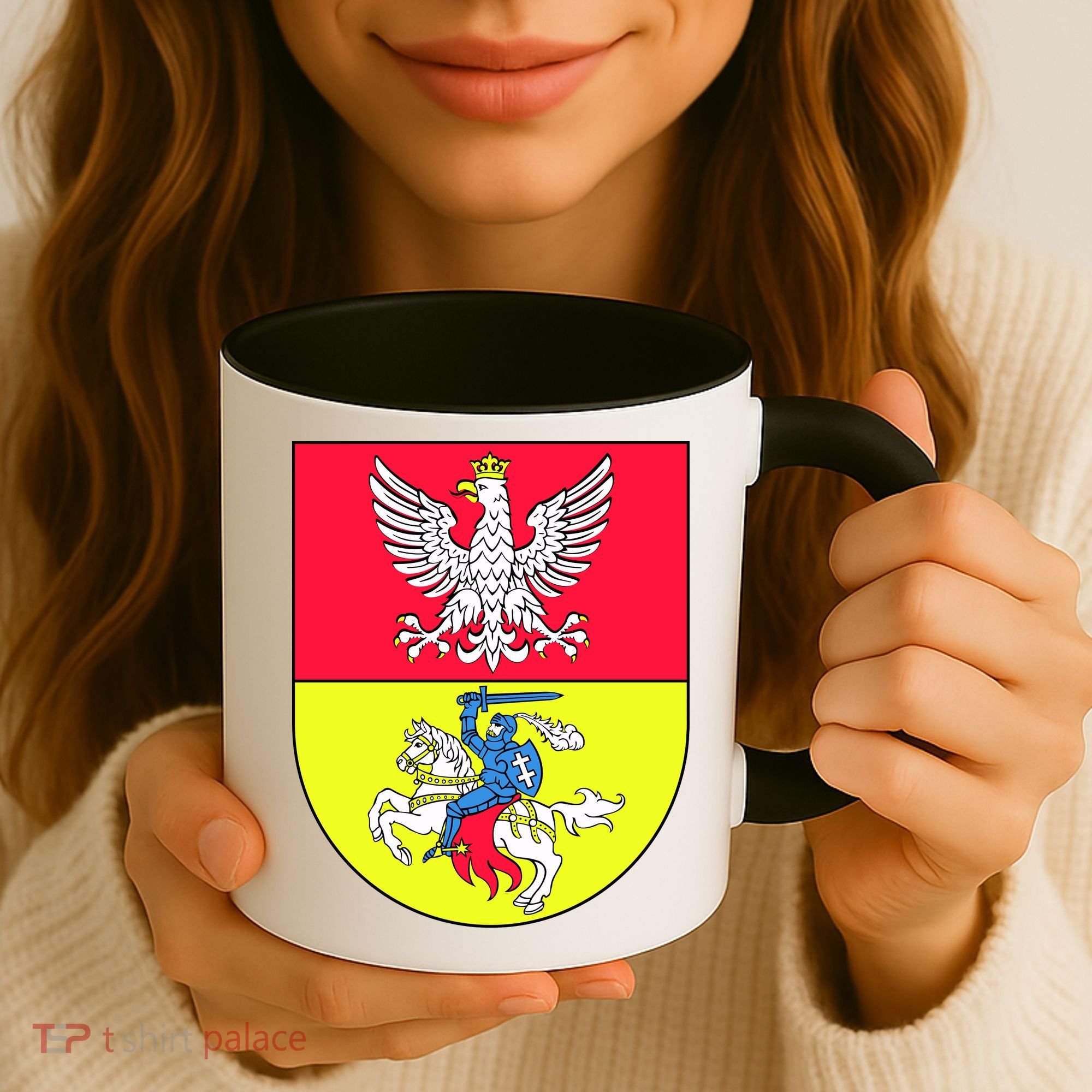 Polish Eagle Bialystok Coat Of Arms City Coffee Mug