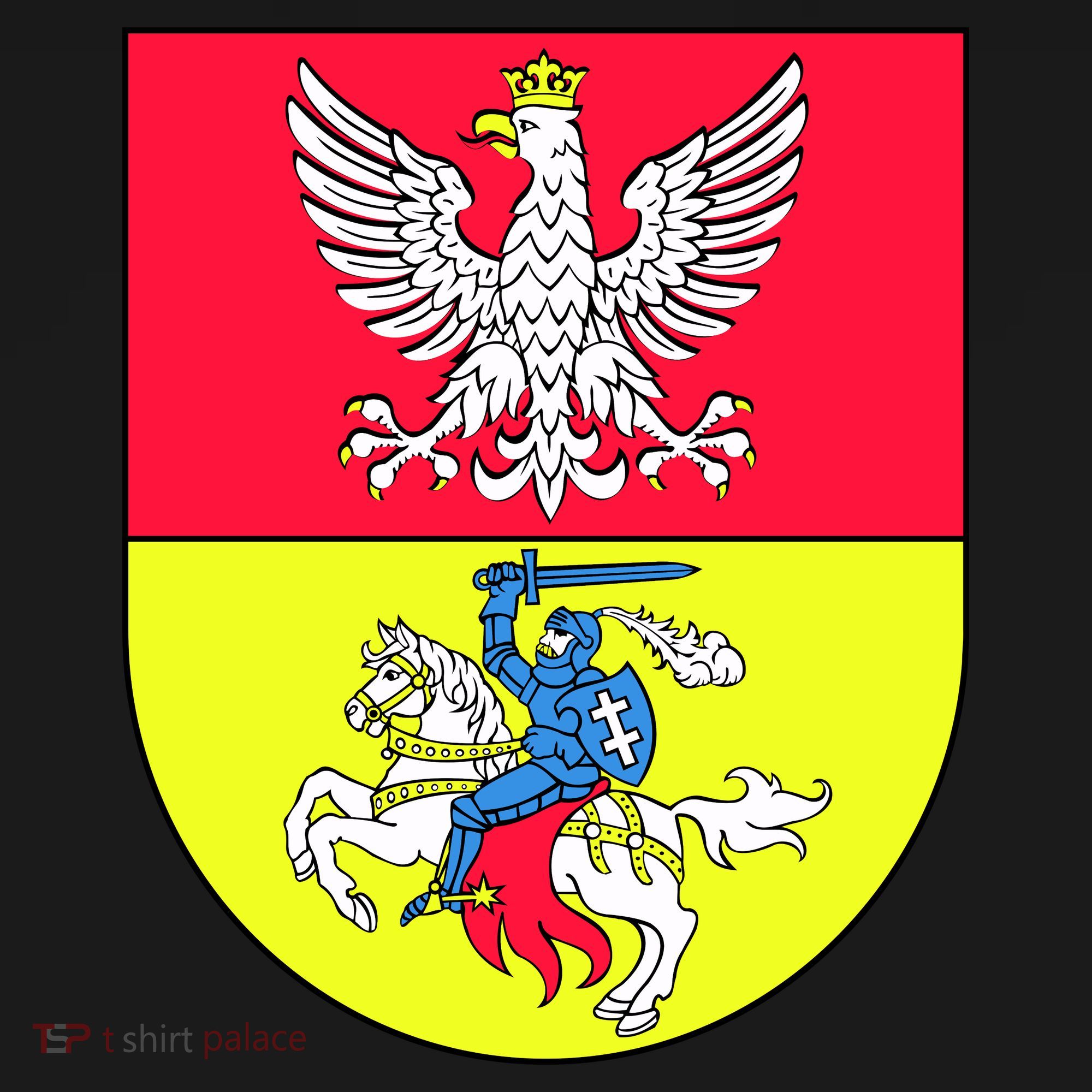 Polish Eagle Bialystok Coat Of Arms City Women's Hoodie