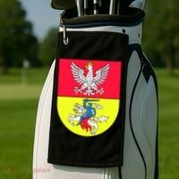 Polish Eagle Bialystok Coat Of Arms City Golf Towel thumb 2