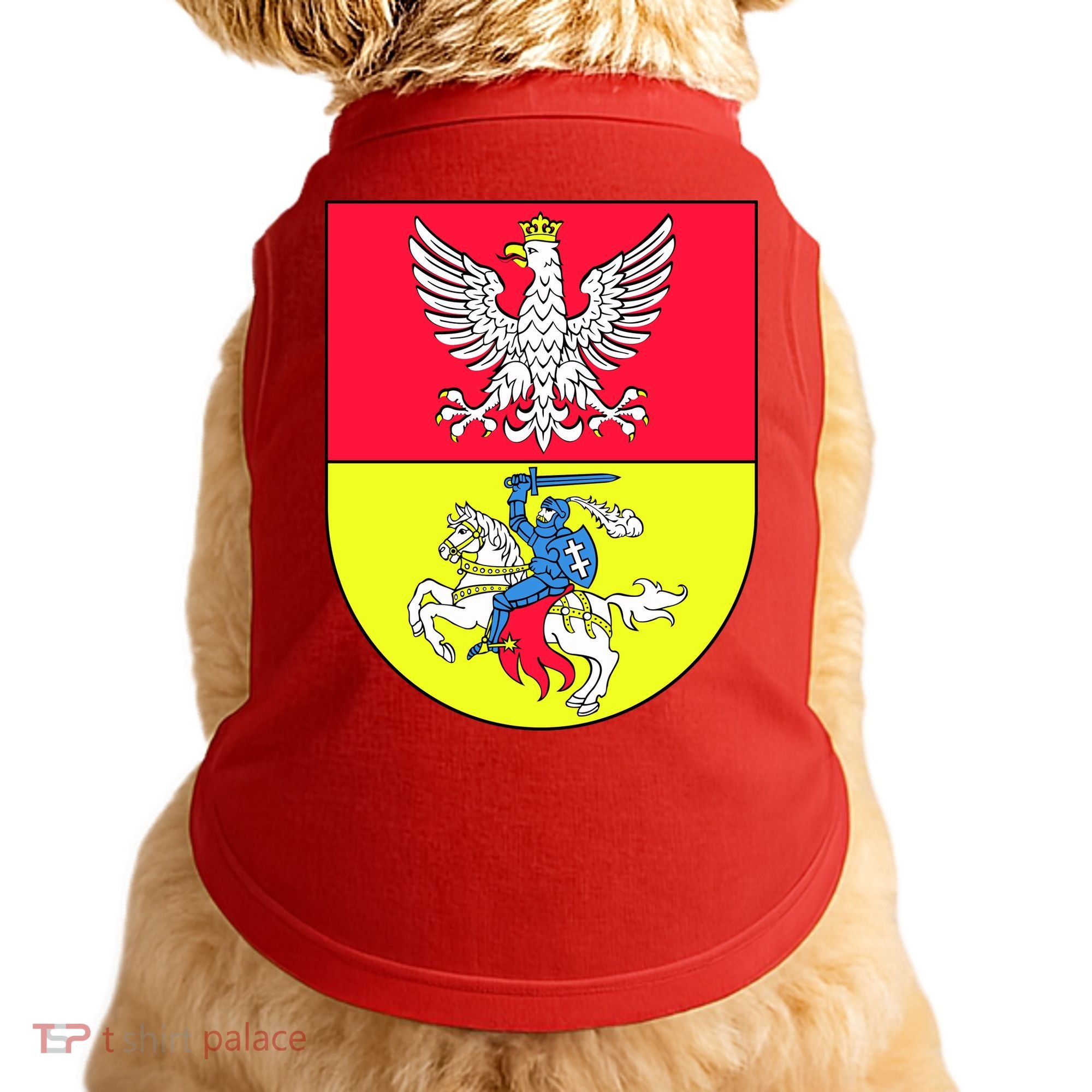 Polish Eagle Bialystok Coat Of Arms City Doggie Tank