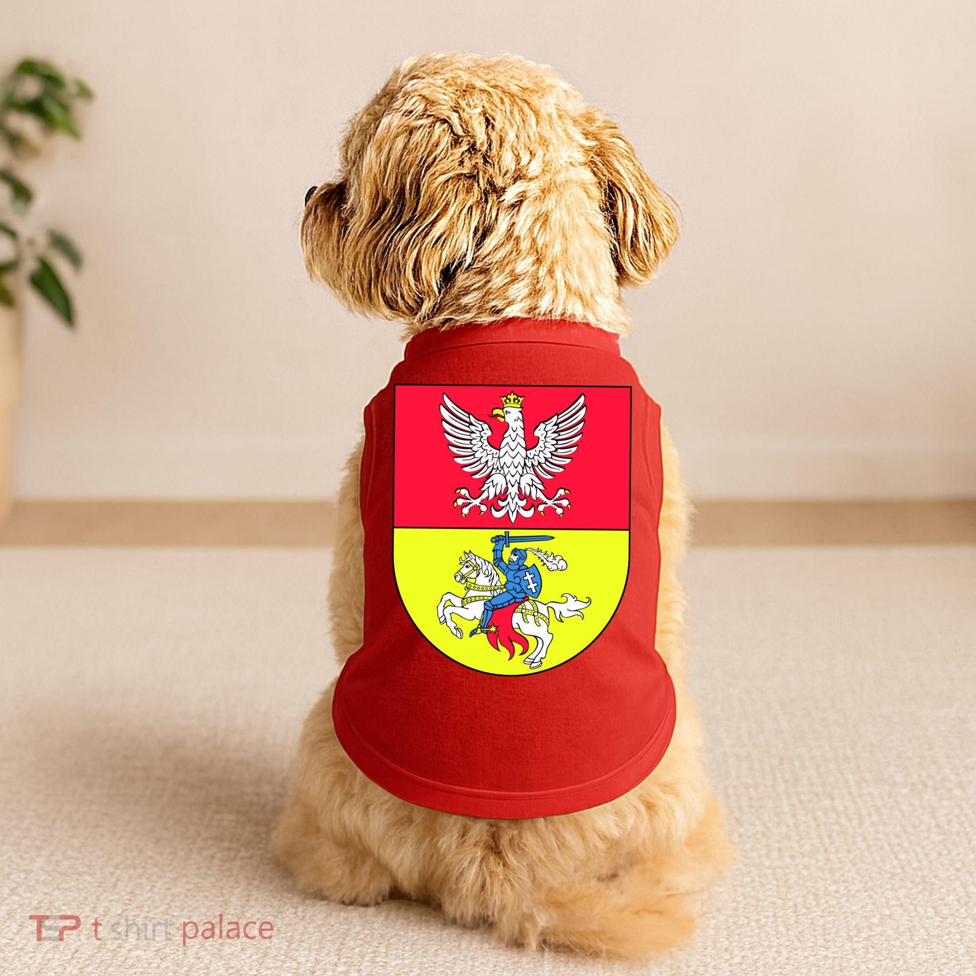 Polish Eagle Bialystok Coat Of Arms City Doggie Tank