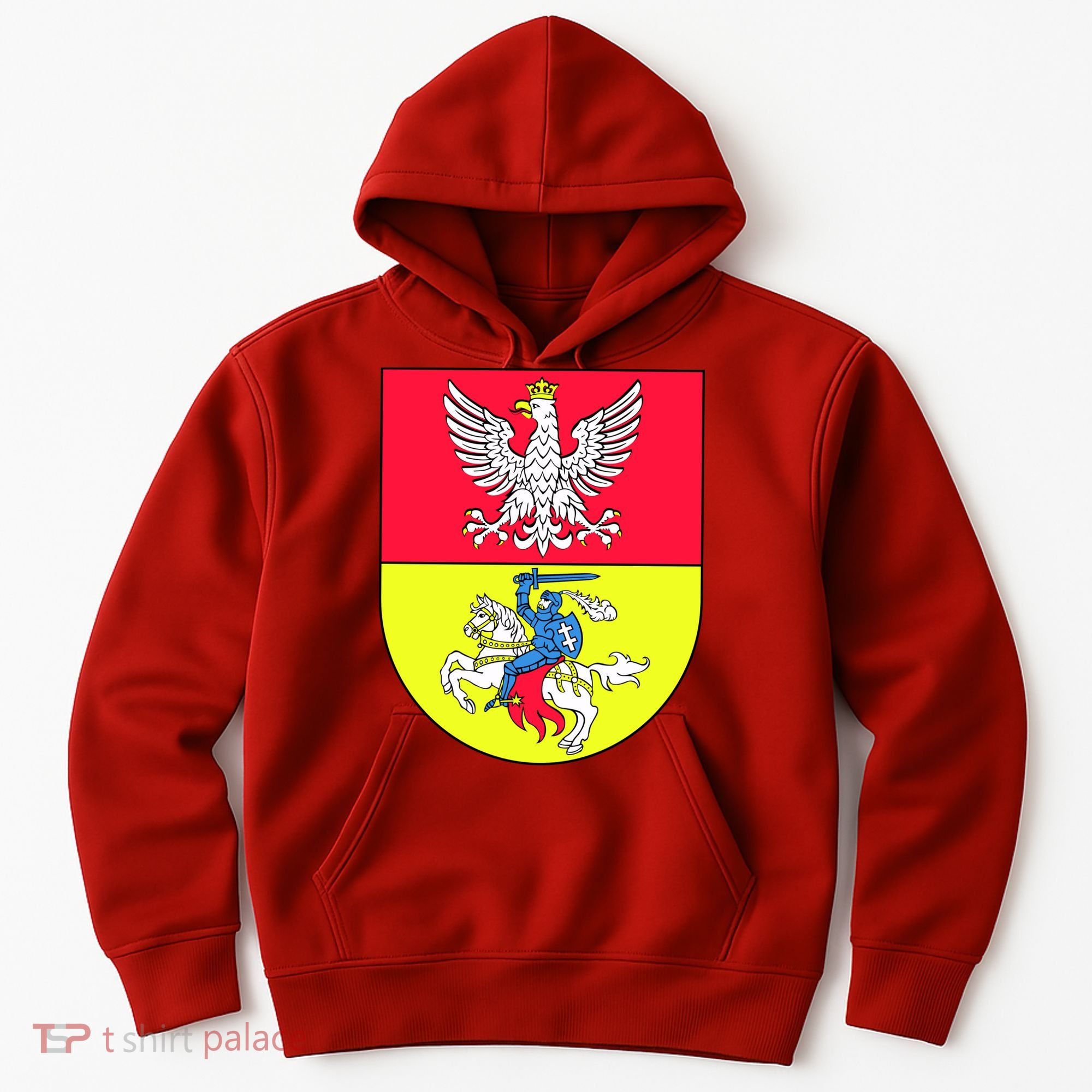 Polish Eagle Bialystok Coat Of Arms City Hoodie