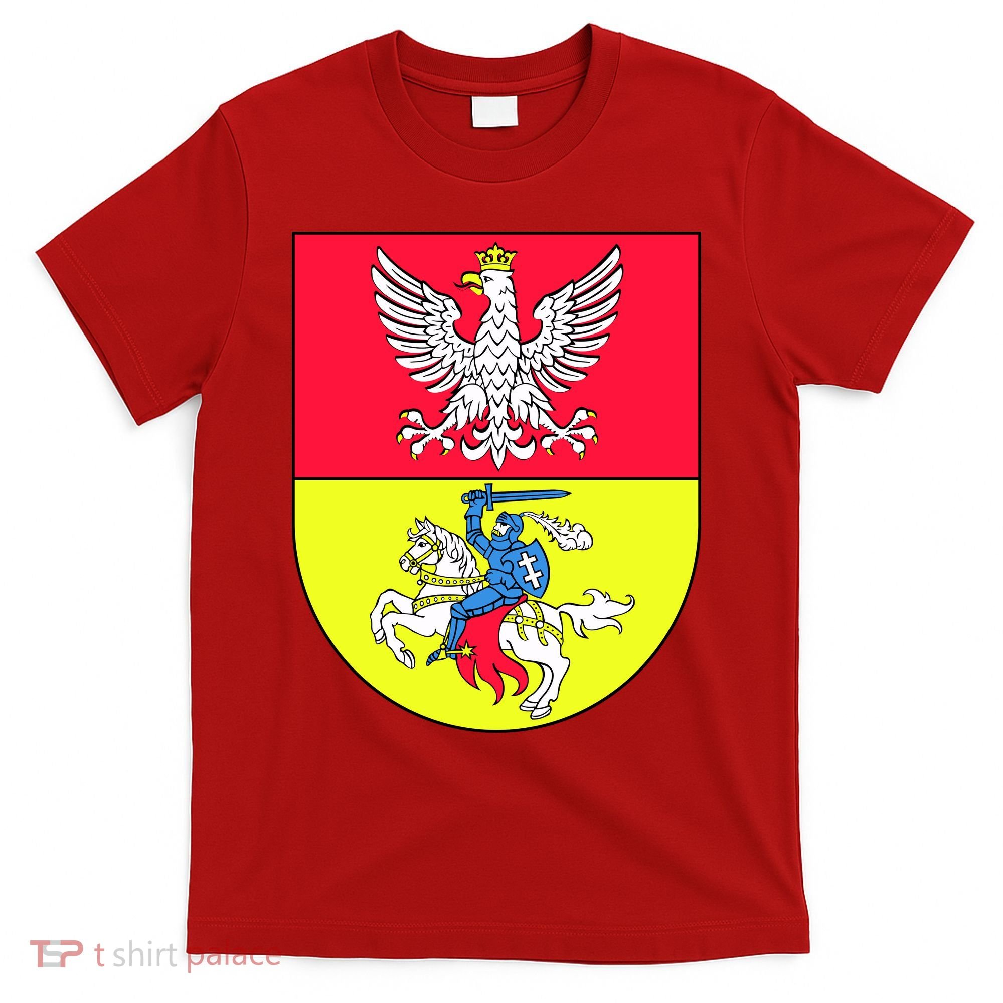 Polish Eagle Bialystok Coat Of Arms City T-Shirt