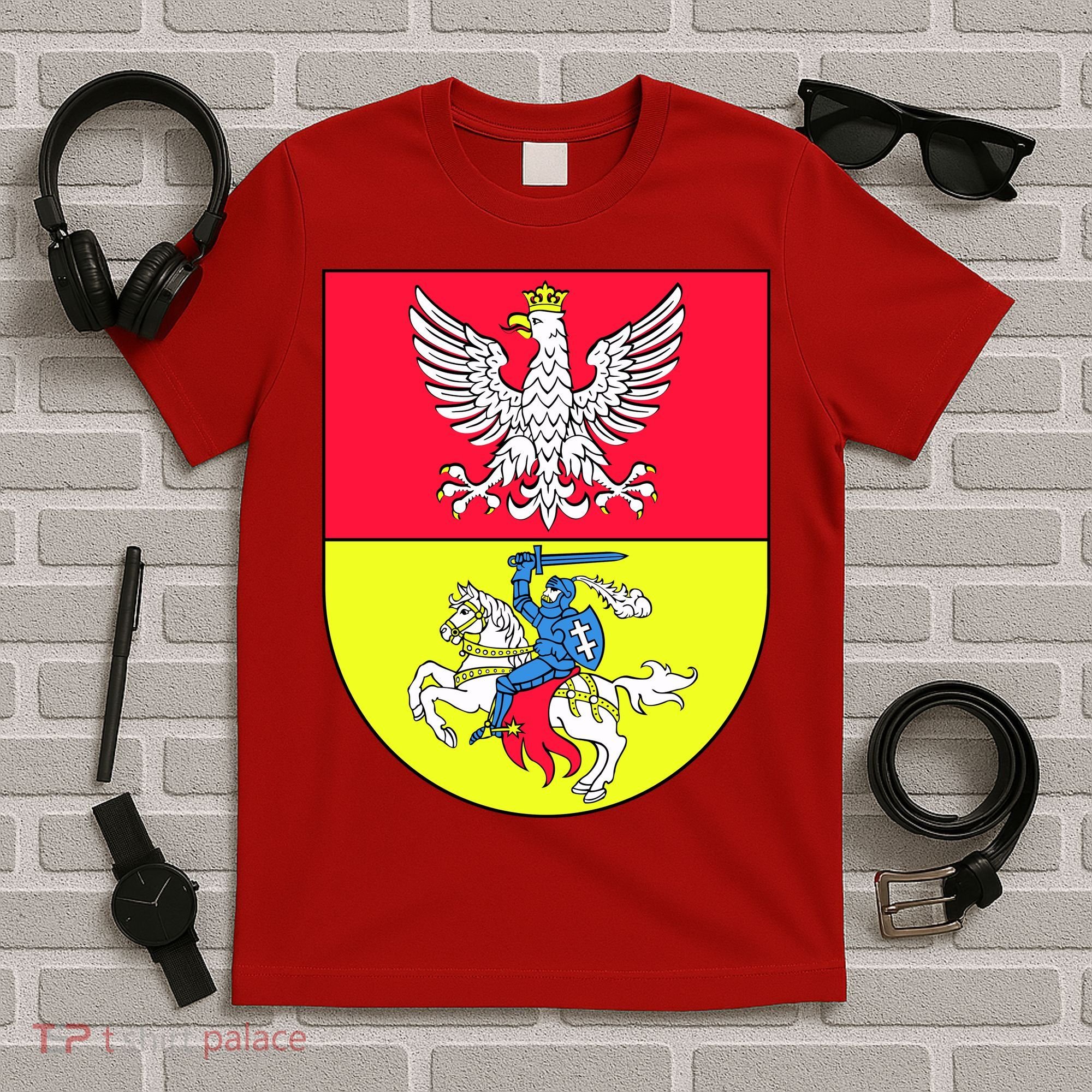 Polish Eagle Bialystok Coat Of Arms City T-Shirt