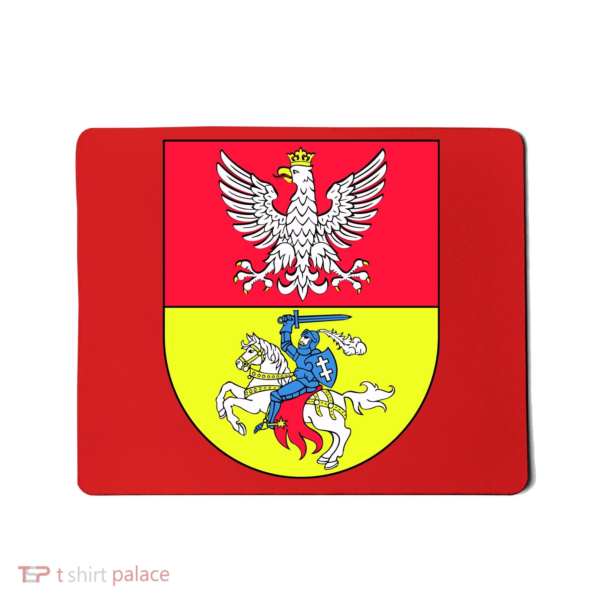 Polish Eagle Bialystok Coat Of Arms City Mousepad