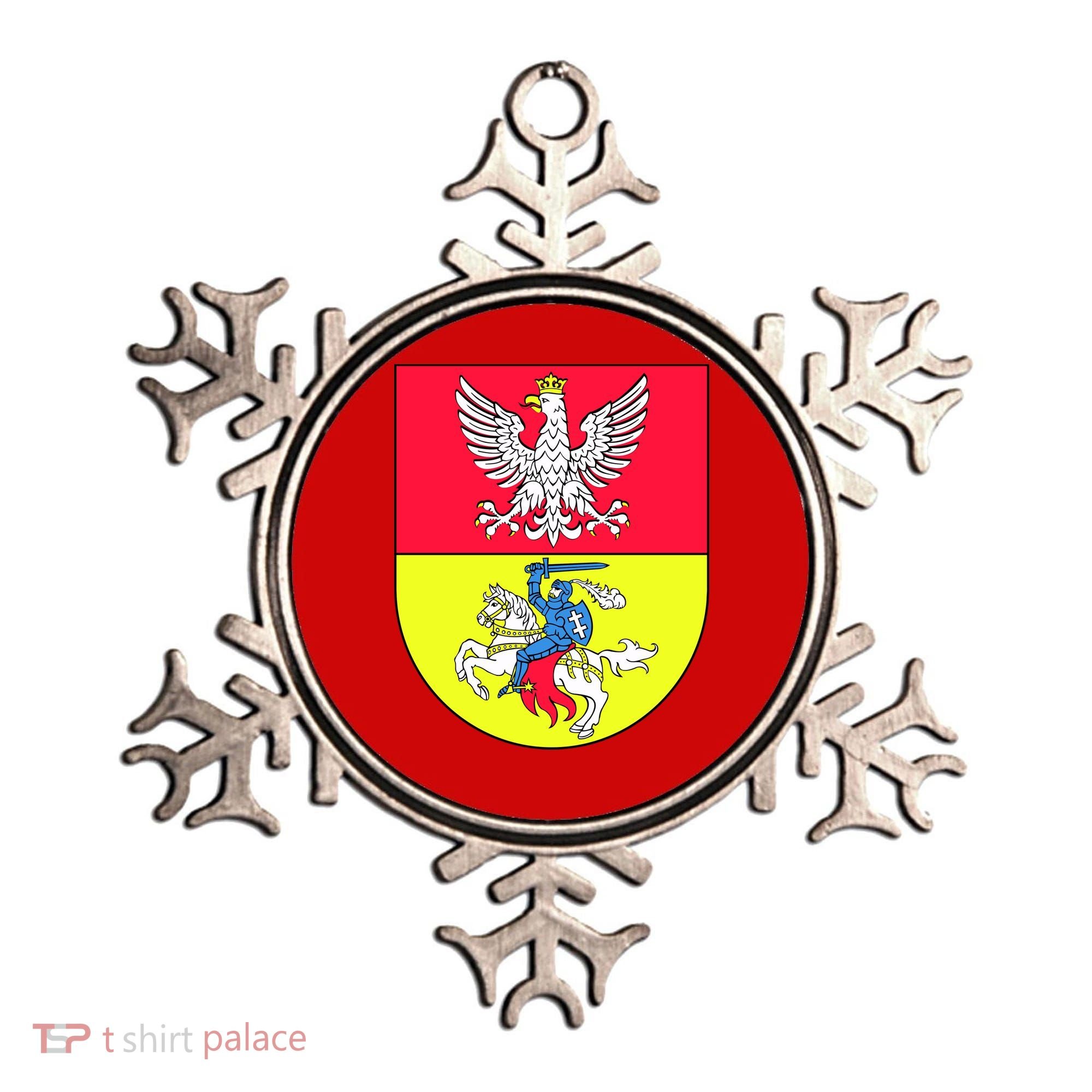 Polish Eagle Bialystok Coat Of Arms City Ornament