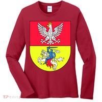 Polish Eagle Bialystok Coat Of Arms City Women's Long Sleeve Shirt thumb 0