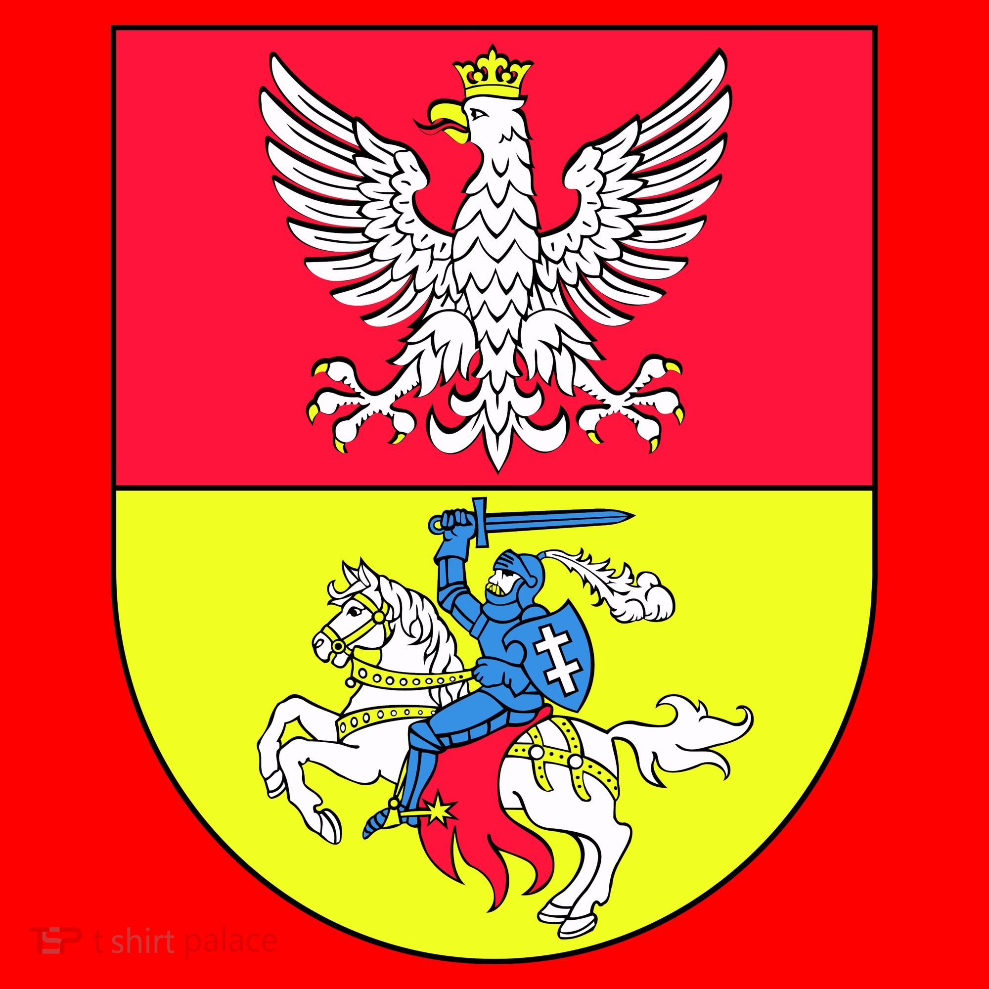 Polish Eagle Bialystok Coat Of Arms City Women's T-Shirt