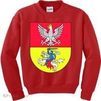 Polish Eagle Bialystok Coat Of Arms City Kids Sweatshirt thumb 0