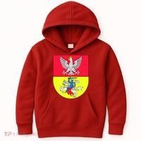 Polish Eagle Bialystok Coat Of Arms City Kids Hoodie thumb 0