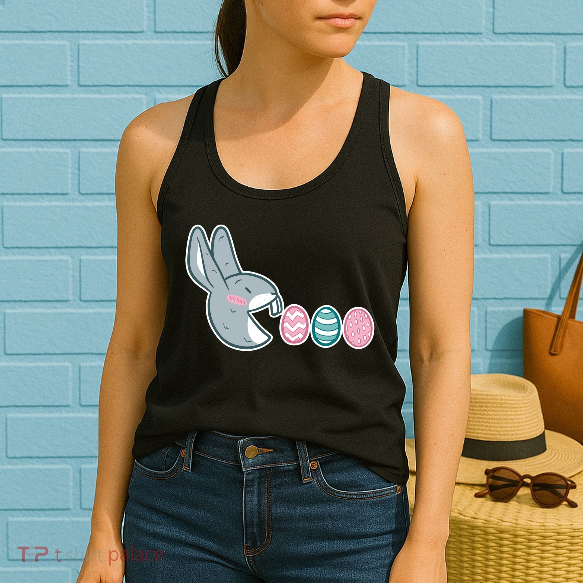 Pac Easter Bunny Women's Tank Top