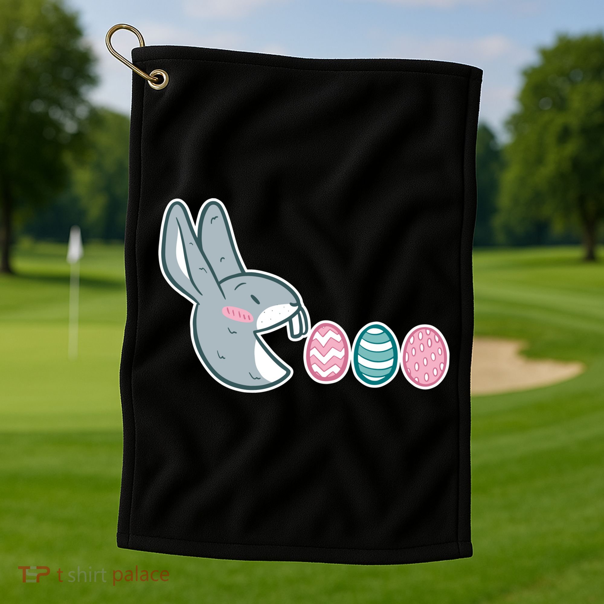 Pac Easter Bunny Golf Towel