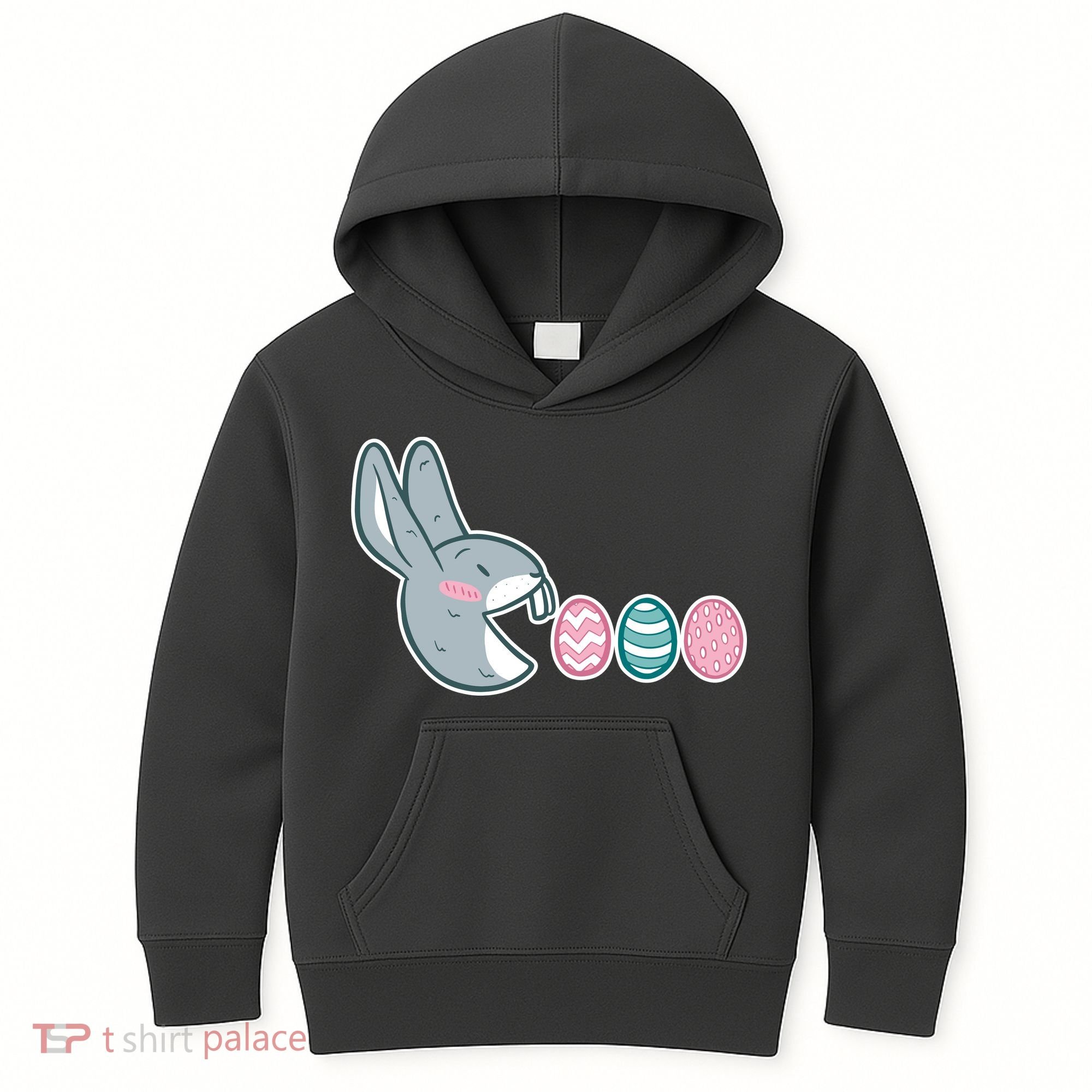 Pac Easter Bunny Kids Hoodie