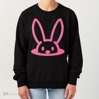 Peaking Easter Bunny Cute Women's Sweatshirt thumb 0