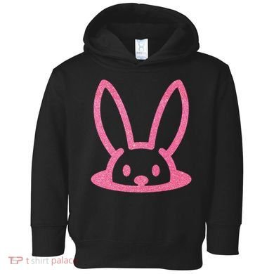 Peaking Easter Bunny Cute Toddler Hoodie