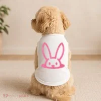 Peaking Easter Bunny Cute Doggie Tank thumb 2