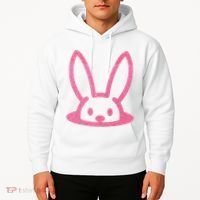 Peaking Easter Bunny Cute Hoodie thumb 2