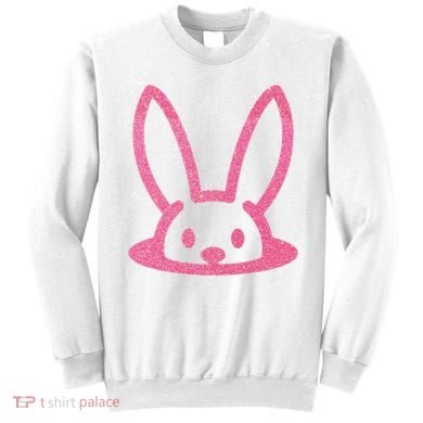 Peaking Easter Bunny Cute Sweatshirt