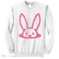 Peaking Easter Bunny Cute Sweatshirt thumb 0