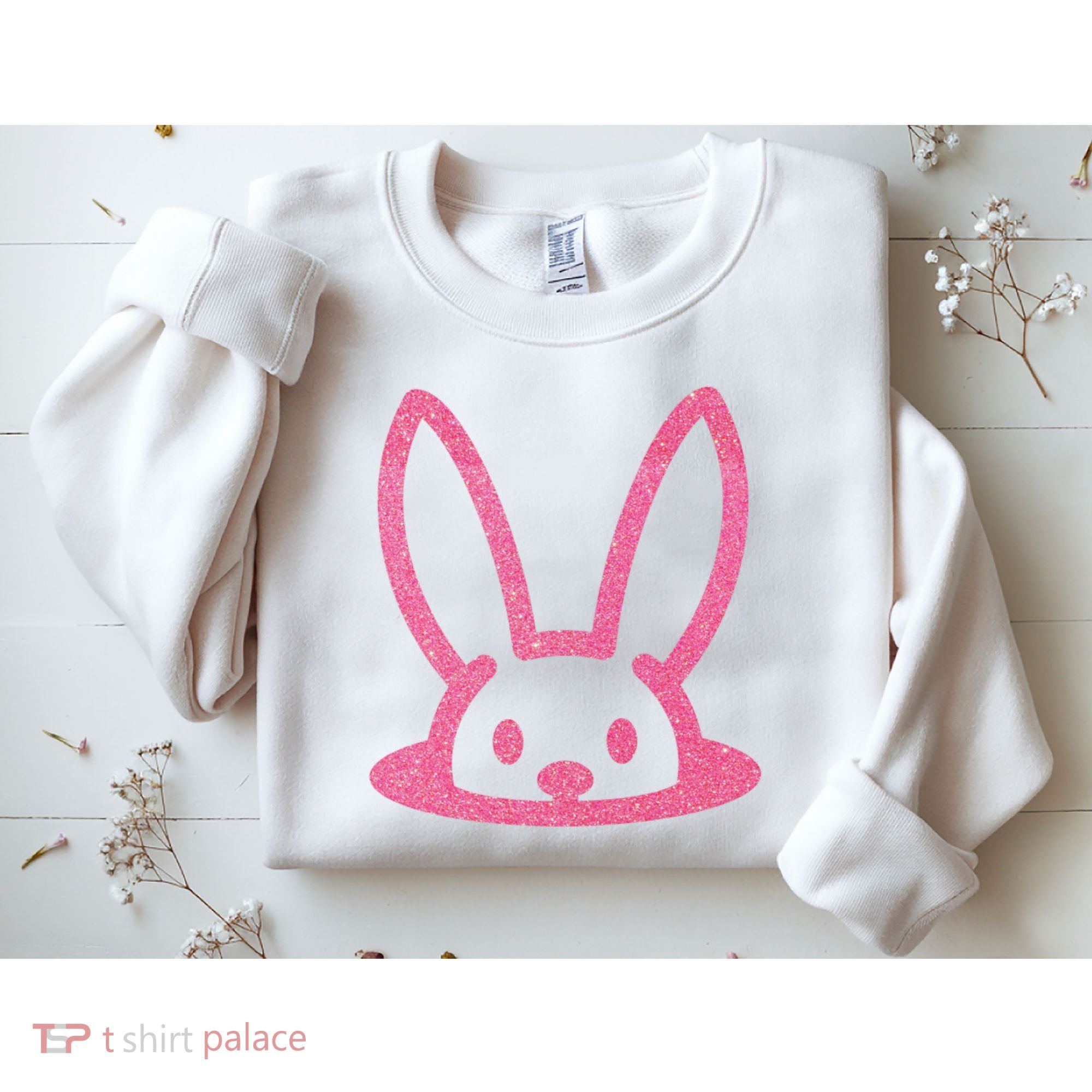 Peaking Easter Bunny Cute Sweatshirt