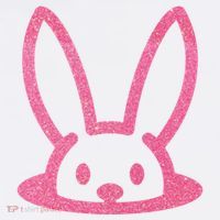 Peaking Easter Bunny Cute Sweatshirt thumb 3