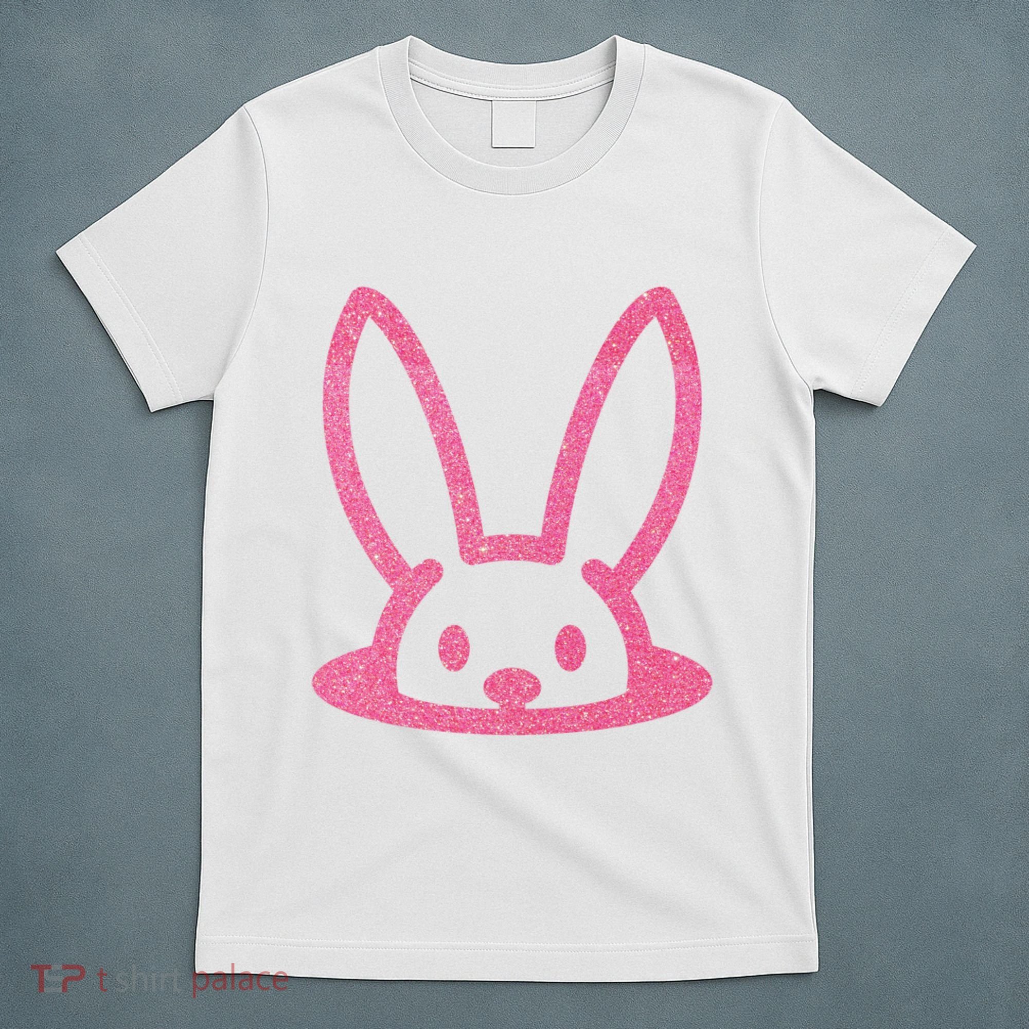 Peaking Easter Bunny Cute T-Shirt