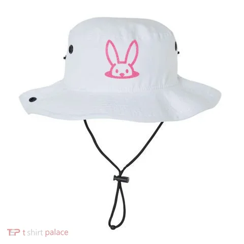 Peaking Easter Bunny Cute Bucket Hat in the selected color