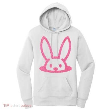 Peaking Easter Bunny Cute Women's Hoodie