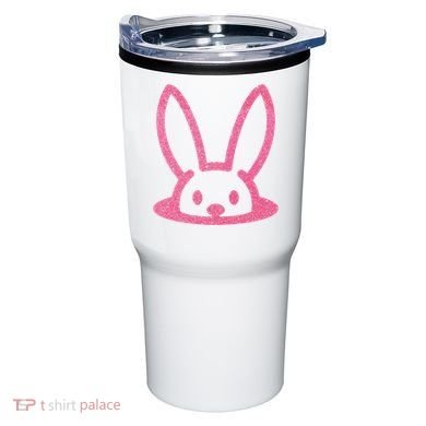 Peaking Easter Bunny Cute Tumbler