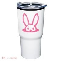 Peaking Easter Bunny Cute Tumbler thumb 0
