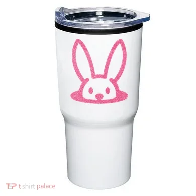 Peaking Easter Bunny Cute Tumbler