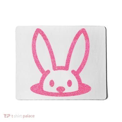 Peaking Easter Bunny Cute Mousepad