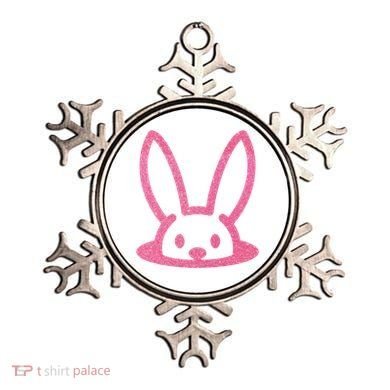 Peaking Easter Bunny Cute Ornament