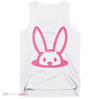 Peaking Easter Bunny Cute Tank Top