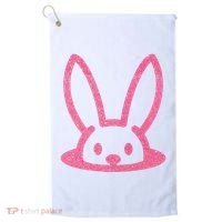 Peaking Easter Bunny Cute Golf Towel thumb 0