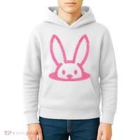 Peaking Easter Bunny Cute Kids Hoodie thumb 4