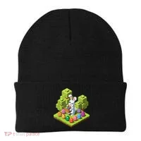 Pixel Easter Bunny Video Gamer Egg Hunting Fun Boy  Beanie thumb 0