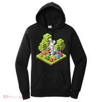 Pixel Easter Bunny Video Gamer Egg Hunting Fun Boy  Women's Hoodie thumb 0