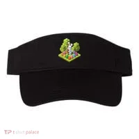Pixel Easter Bunny Video Gamer Egg Hunting Fun Boy  Visor thumb 0